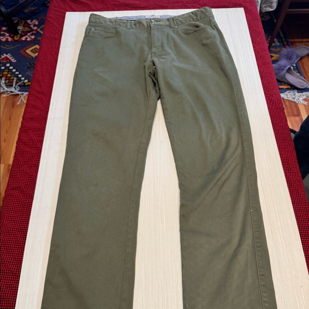 Peter Millar Army Green / Forest Green Chinos Pants